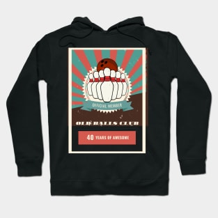 old balls club bowling Hoodie